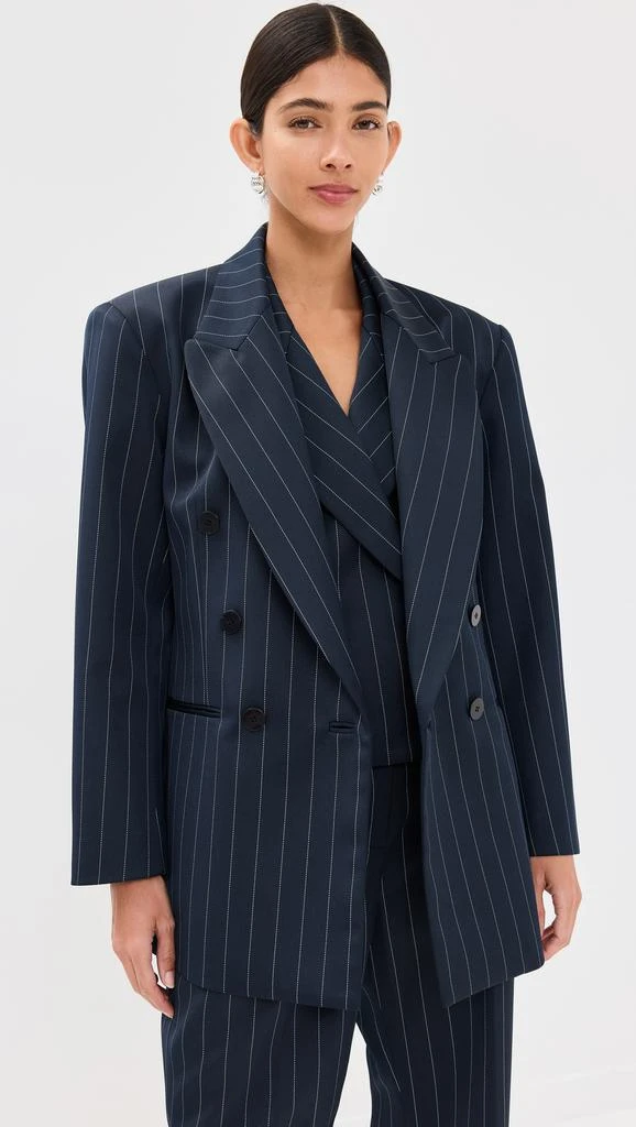 LaQuan Smith Oversized Boyfriend Blazer 2