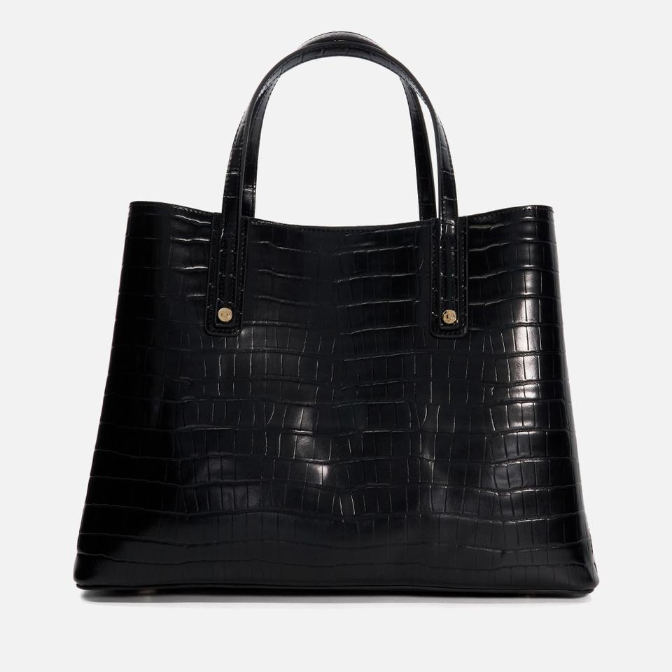 Dune Dune Dorry Croc-Effect Faux Leather Tote Bag