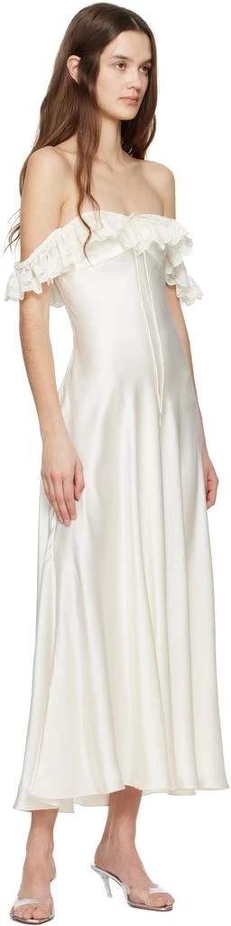 Mirror Palais Off-White Sonata Lady Length Midi Dress 4