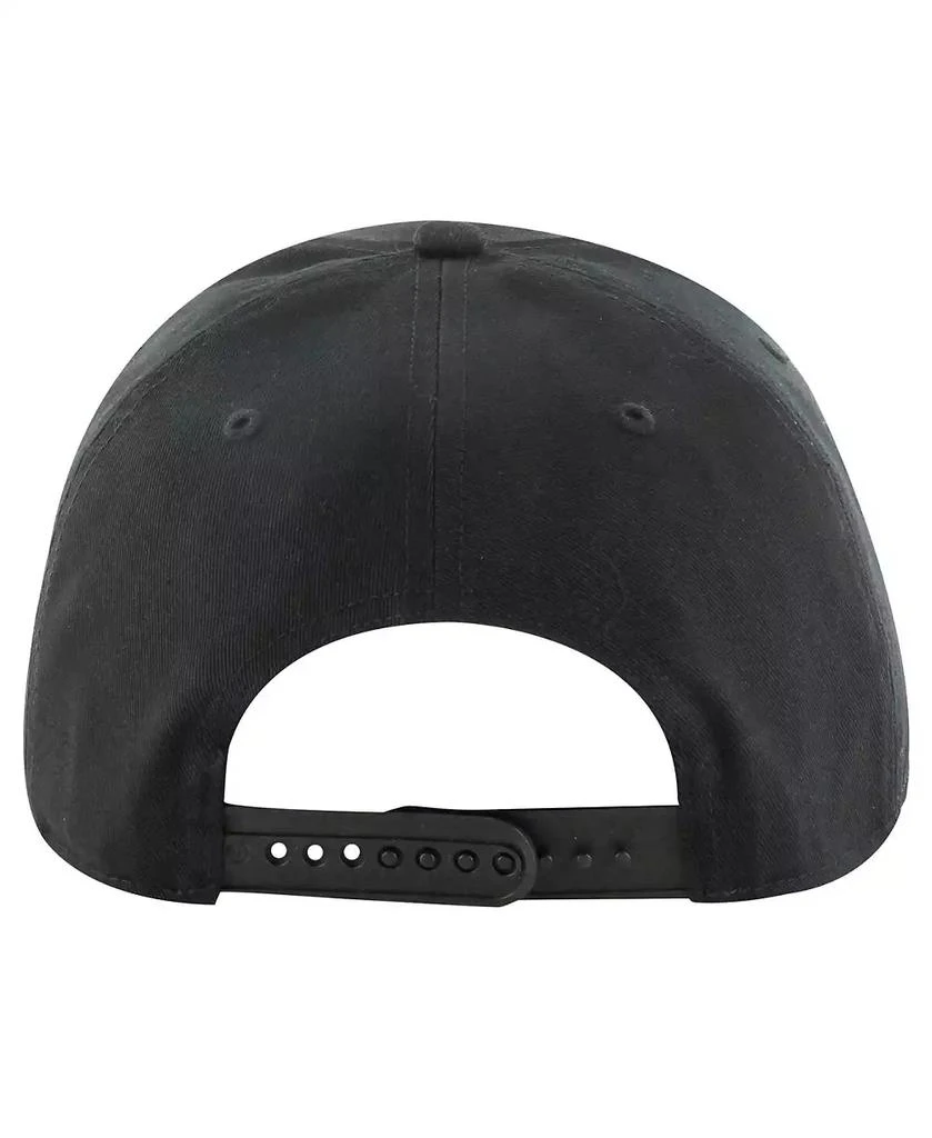 47 Brand Men's Black Las Vegas Raiders Overhand Hitch Adjustable Hat 2