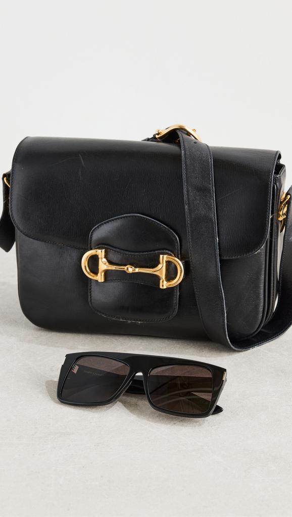 Shopbop Archive Celine Horsebit Shoulder Bag, Calfskin Leather