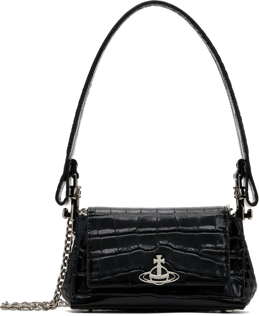 Vivienne Westwood Black Small Hazel Bag 1