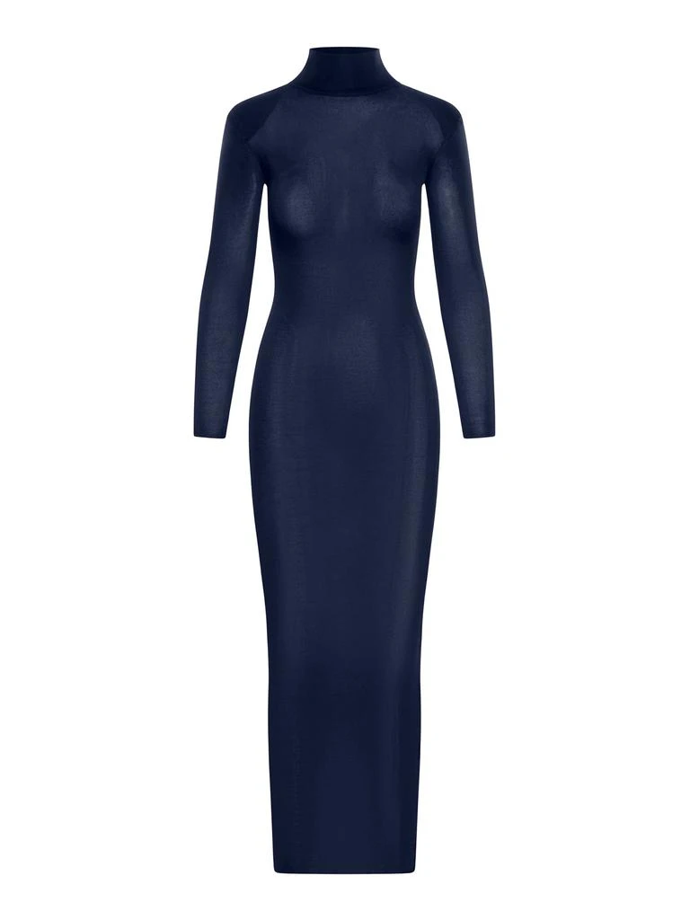 Self Portrait LONG DRESS IN TRANSPARENT FABRIC 1