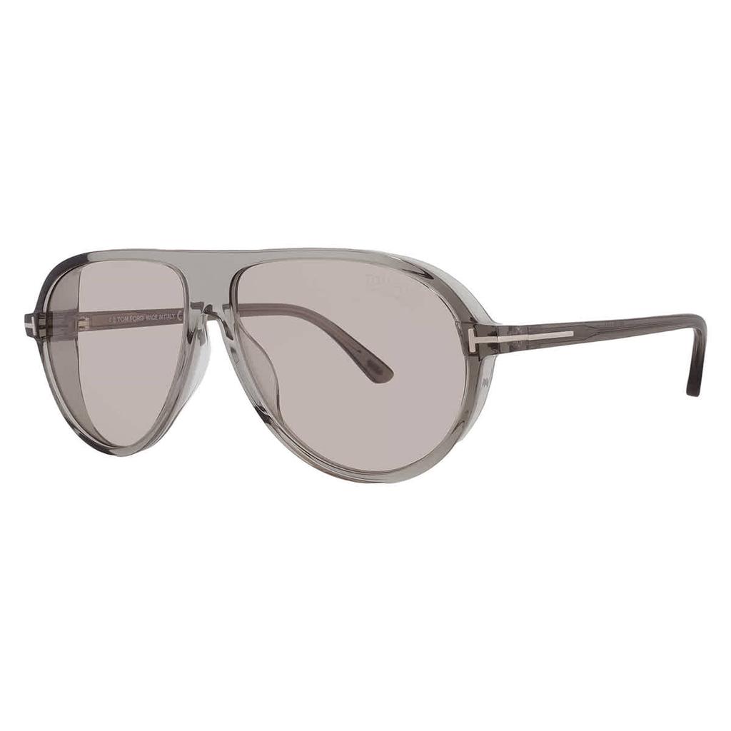 Tom Ford Marcus Brown Photochromatic Pilot Men's Sunglasses FT1023 93E 60