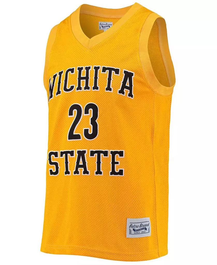 The Original Retro Brand Men's Fred VanVleet Gold Wichita State Shockers Commemorative Classic Basketball Jersey 3