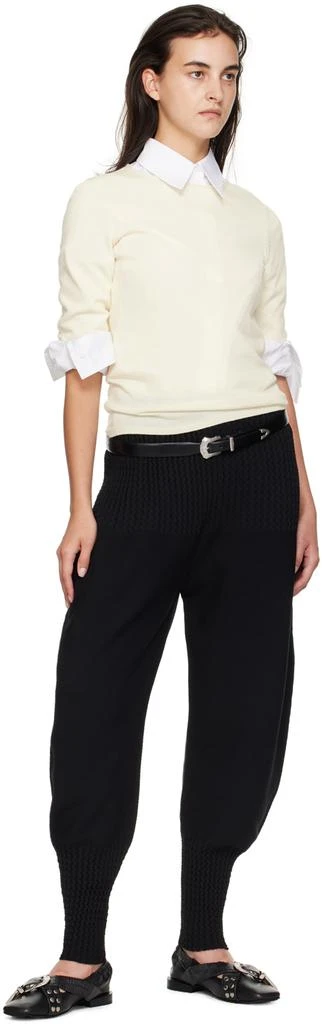 Toga Pulla Black Metal Buckle Belt 3