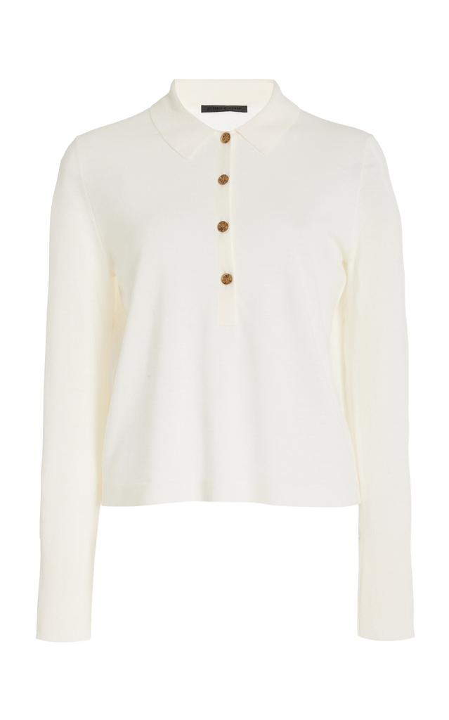 Jenni Kayne Jenni Kayne - Grayson Merino Wool Top - White - M - Moda Operandi