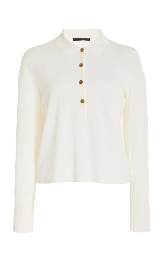 Jenni Kayne Jenni Kayne - Grayson Merino Wool Top - White - L - Moda Operandi 1