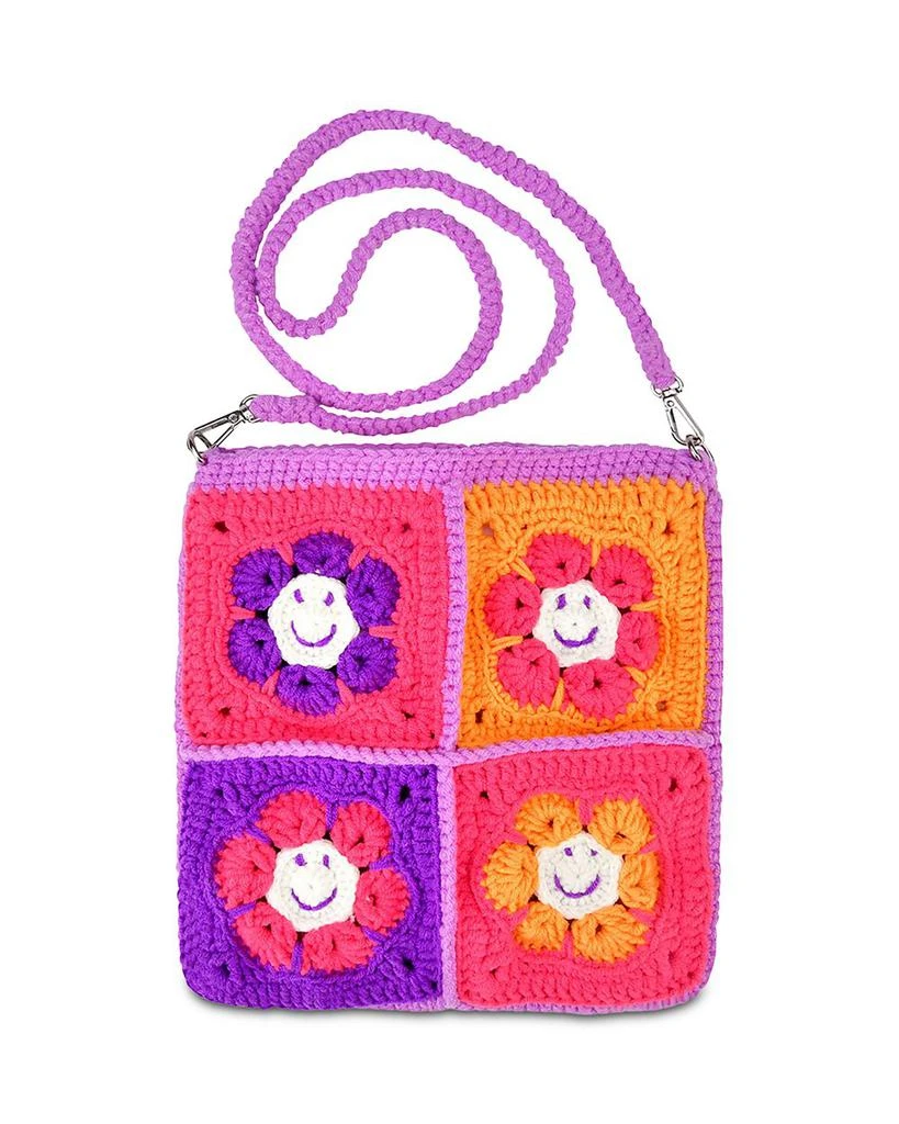 Iscream Groovy Smiles Crochet Bag 1