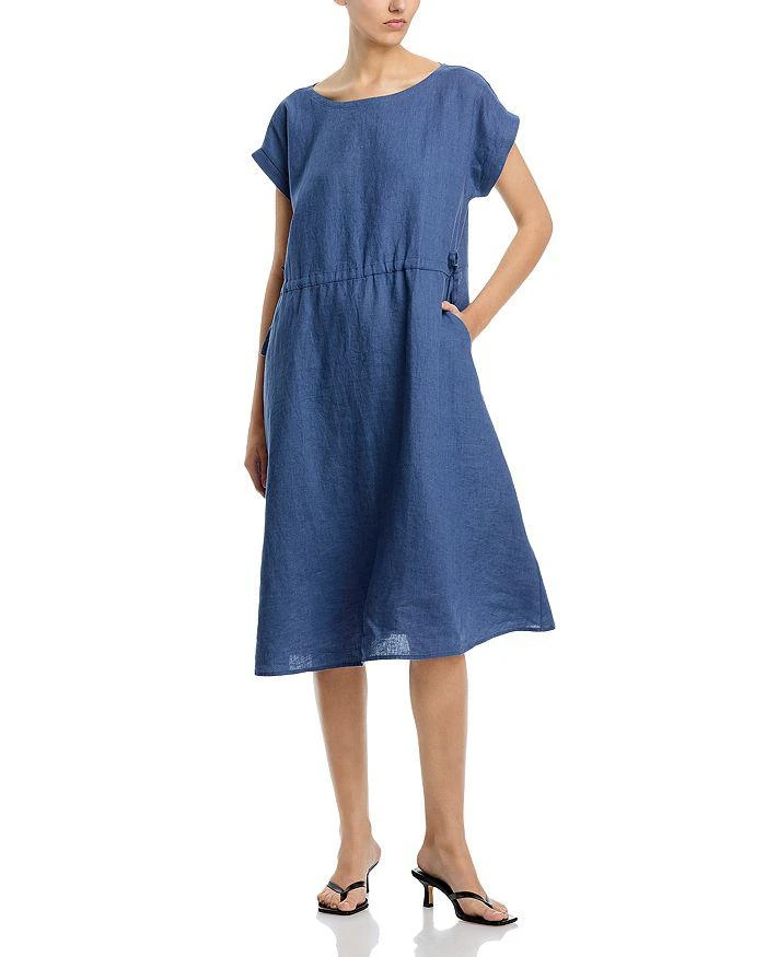 Linen Ballet Neck Cap Sleeved Dress On Sale Now with Up to 56% Off | Discover Exclusive Deals & Savings at BeyondStyle Authentic Eileen Fisher women|dress with Limited-Time Discounts, Free Linen Ballet Neck Cap Sleeved Dress On Sale Now with Up to 56% Off | Discover Exclusive Deals & Savings at BeyondStyle Authentic Eileen Fisher women|dress with Limited-Time Discounts, Free