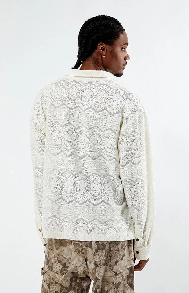 PacSun Lace Long Sleeve Shirt 3