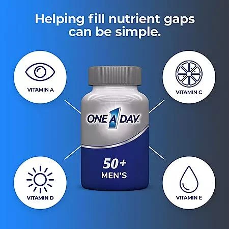 One A Day One A Day Men's 50+ Healthy Advantage Multivitamin Tablets 300 ct. 6