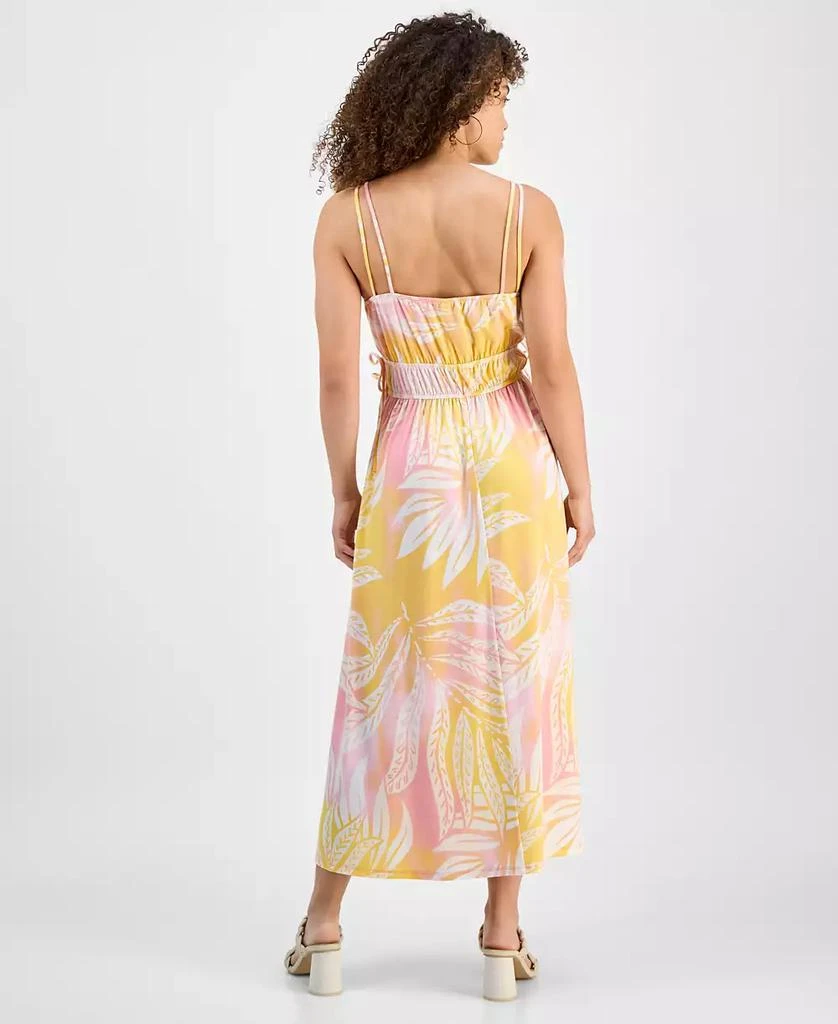 JAMIE & LAYLA Petite V-Neck Sleeveless Side-Tie Midi Dress 5