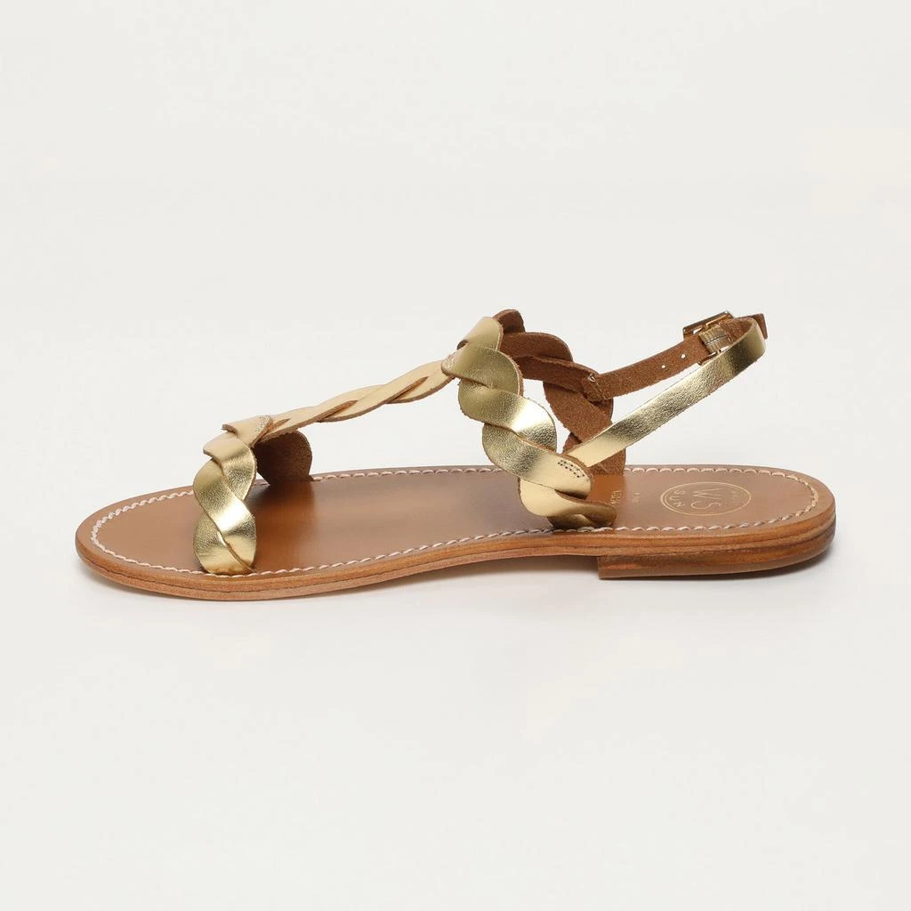 White Sun Sandales Burke - Dark Gold Buff - Dark Gold 3