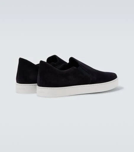 Manolo Blahnik Nadores suede slip-on sneakers 6