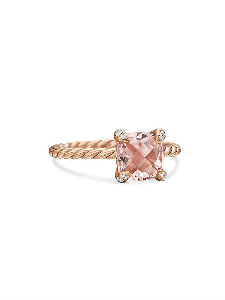 David Yurman Chatelaine Ring in 18K Rose Gold 1
