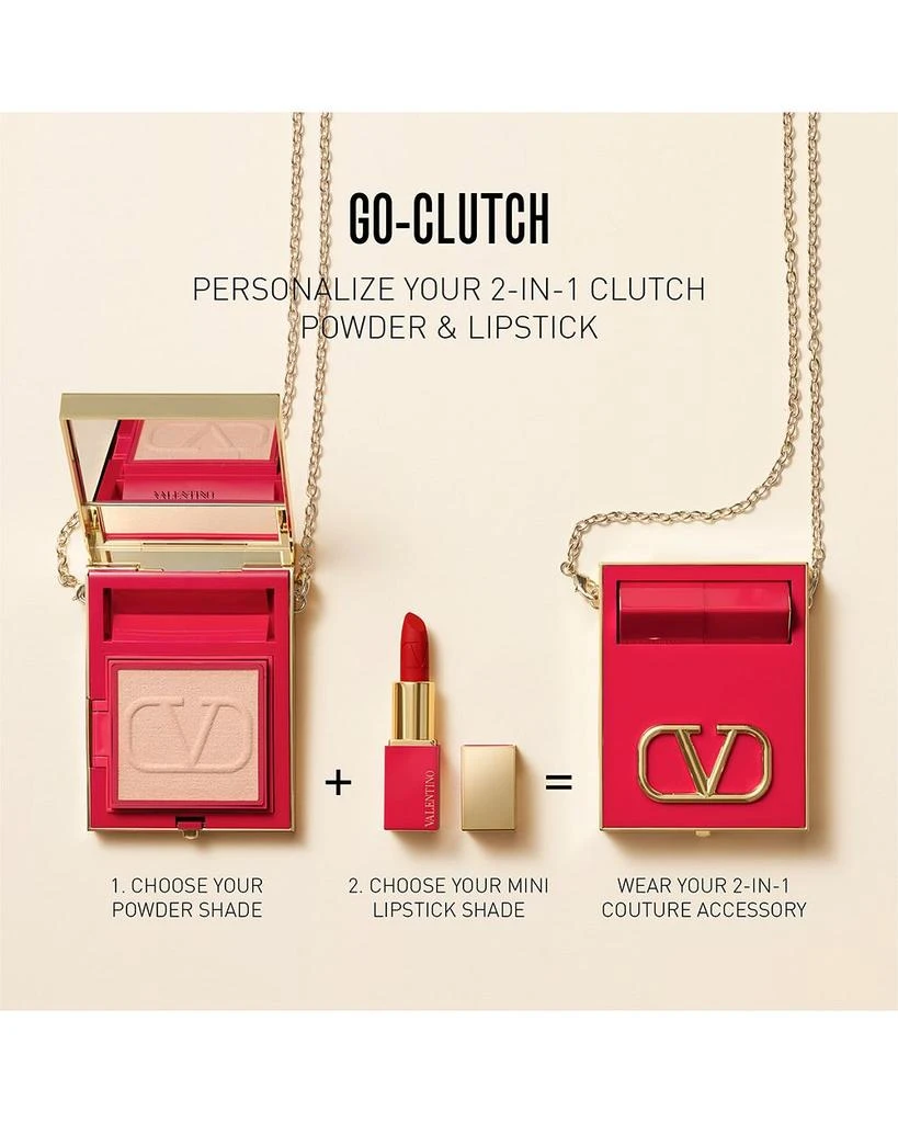 Valentino Go Clutch Refillable Compact Finishing Powder Refill Pan 3