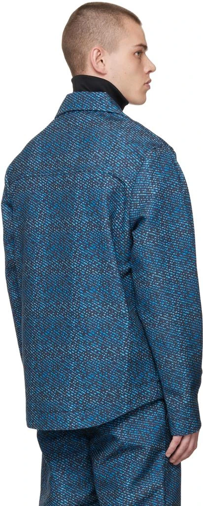 Bianca Saunders Black & Blue Cena Shirt 3