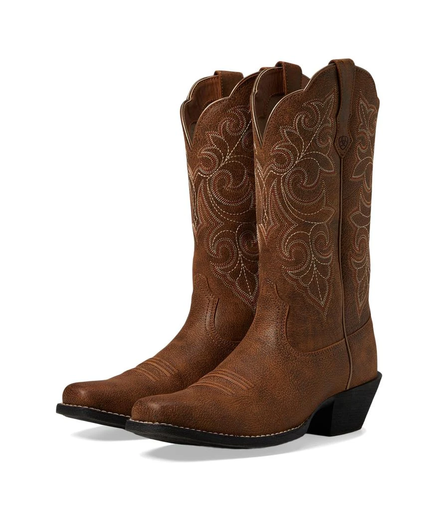 Ariat Round Up Square Toe 1