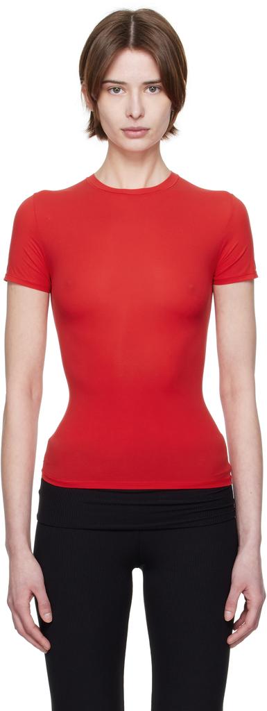 SKIMS Red Fits Everybody T-shirt