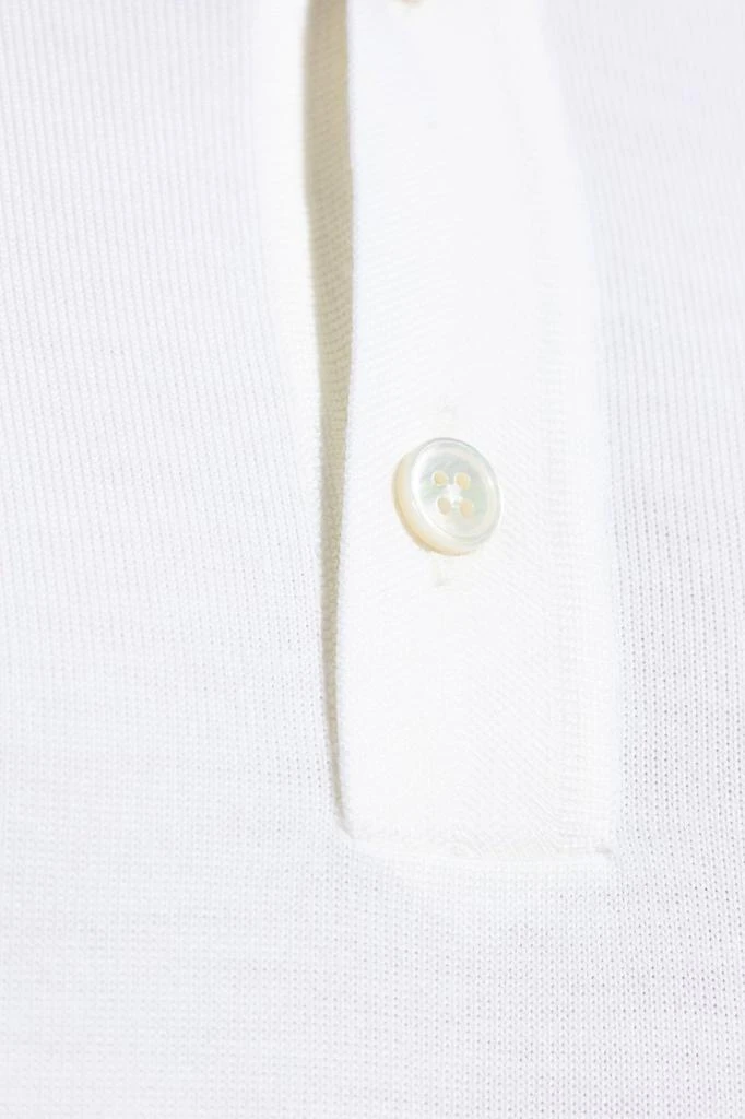 Tom Ford Tom Ford Short-Sleeved Knitted Polo Shirt 5