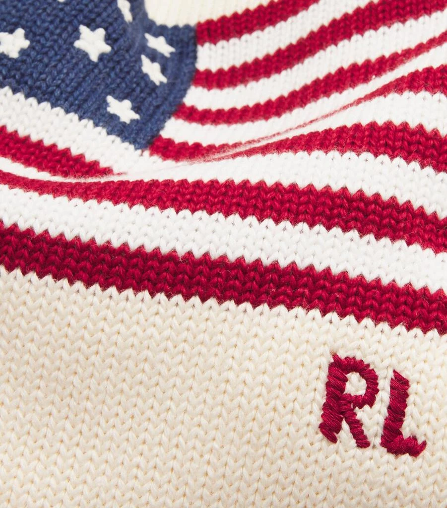 Ralph Lauren Cotton American Flag Sweater 5