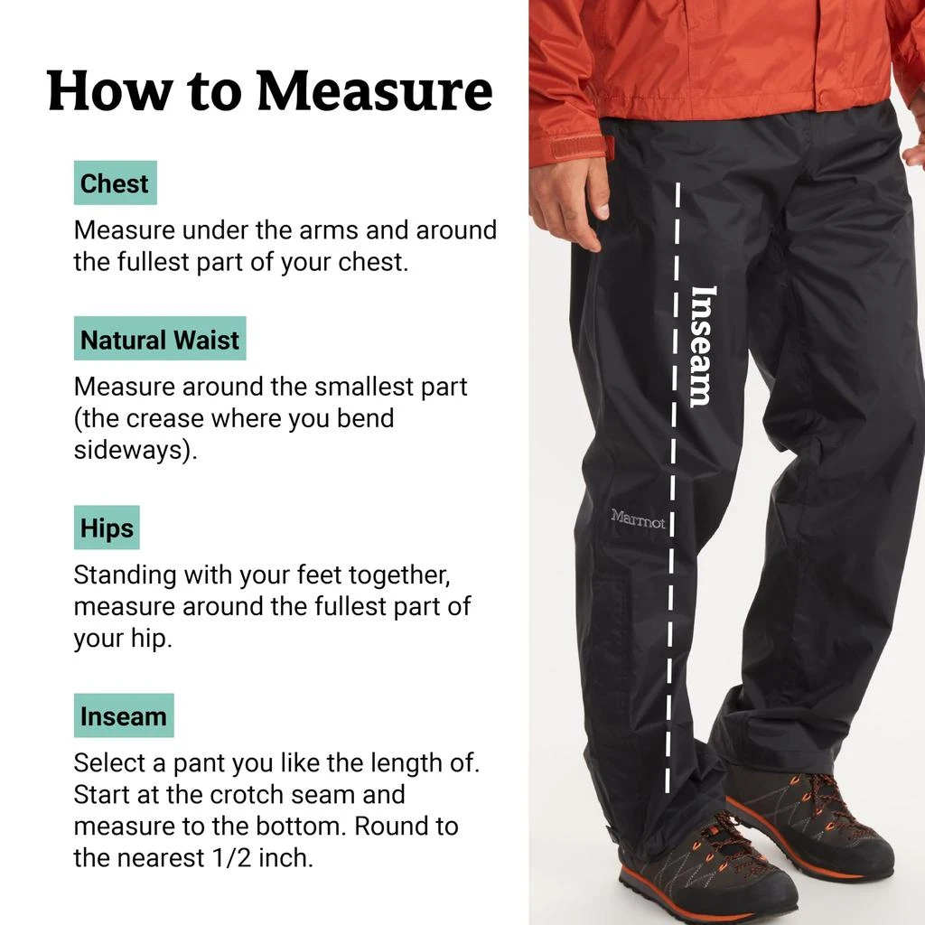 Marmot MARMOT Mens Men's Precip Eco Pant 7