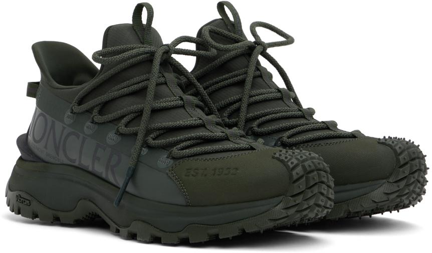 Moncler Green Trailgrip Lite 2 Sneakers - Casual Shoes