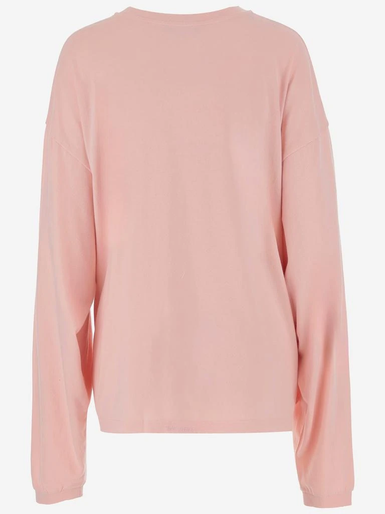 We11done Long Sleeve Cotton Jersey With Monster Pony Print 2