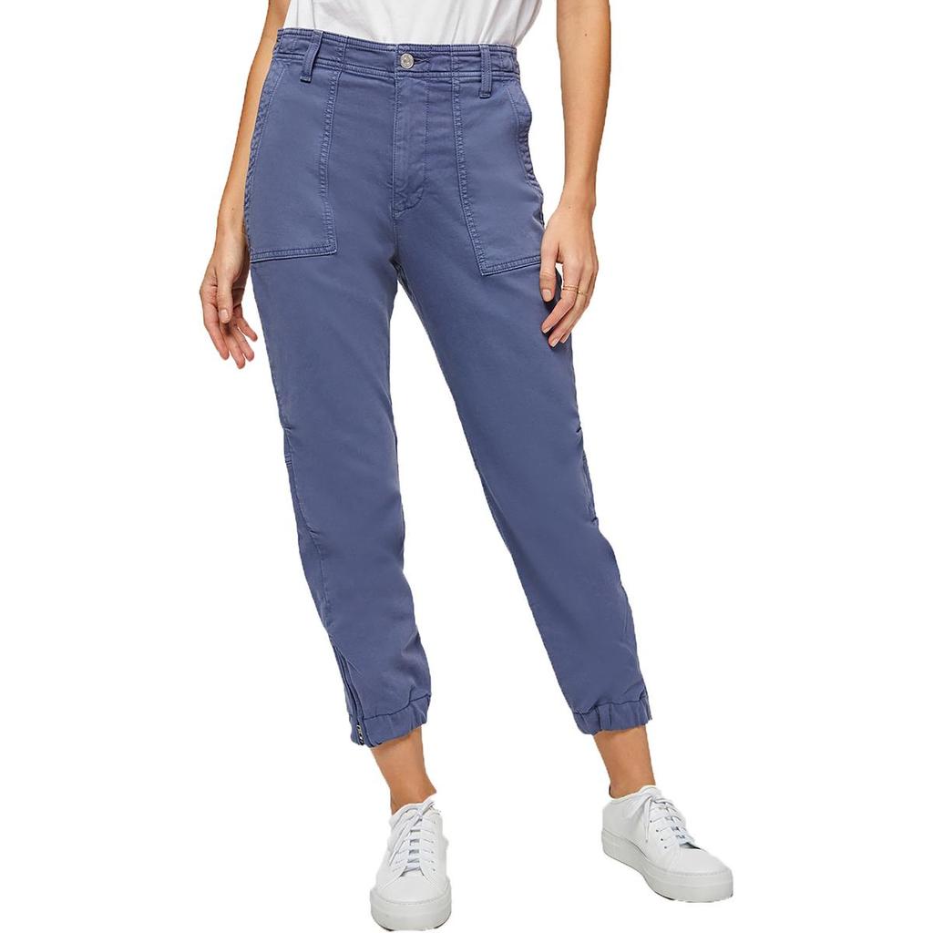 7 For All Mankind Womens Zipper Cotton Jogger Pants
