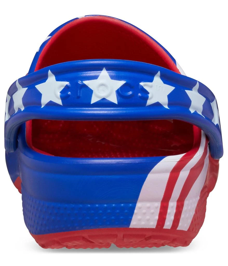 Crocs Classic American Flag Clogs (Toddler) 5