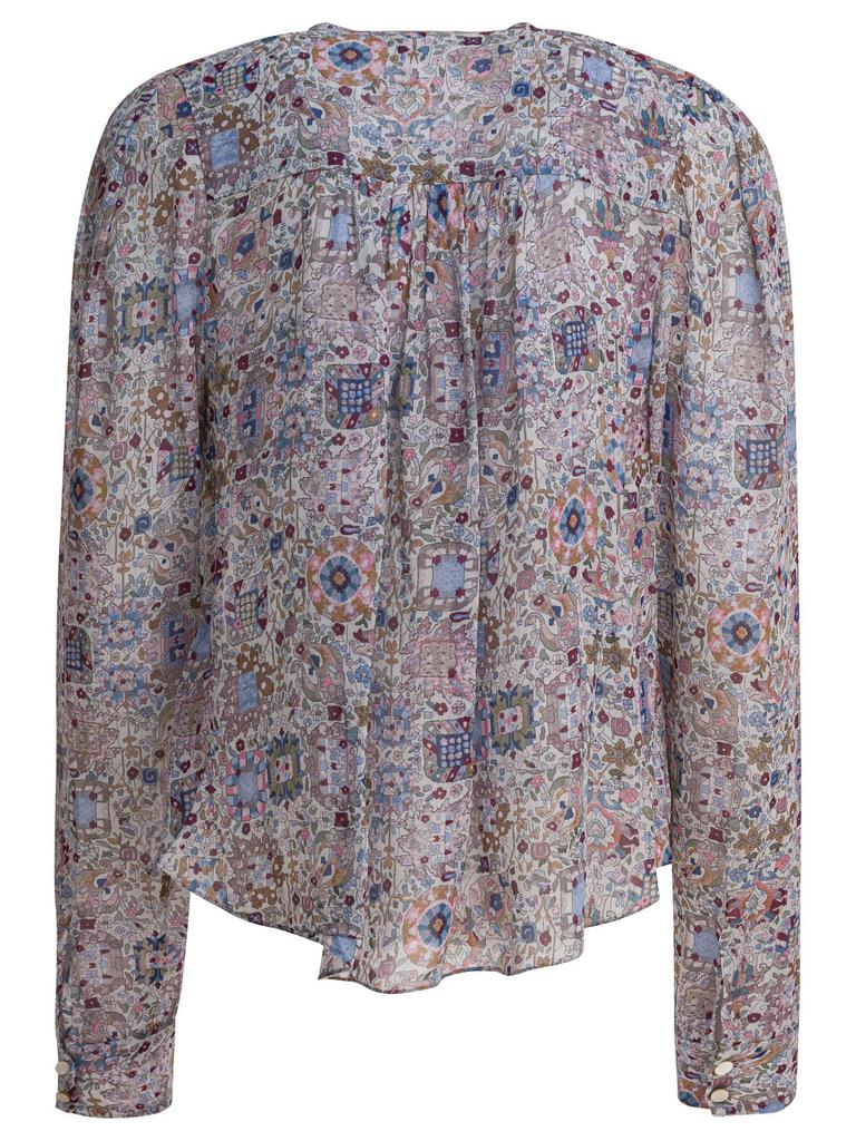 Isabel Marant Étoile Isabel Marant Étoile Patterned Long-Sleeved Shirt