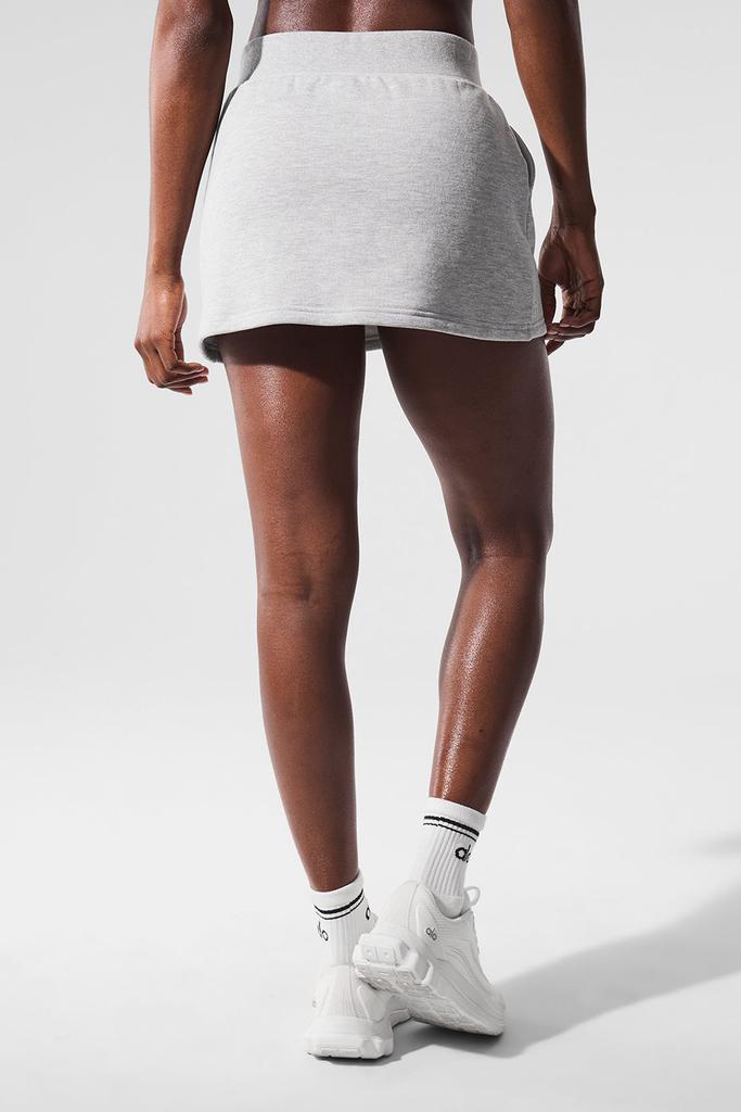Alo Accolade Skirt - Athletic Heather Grey - Dresses & Skirts