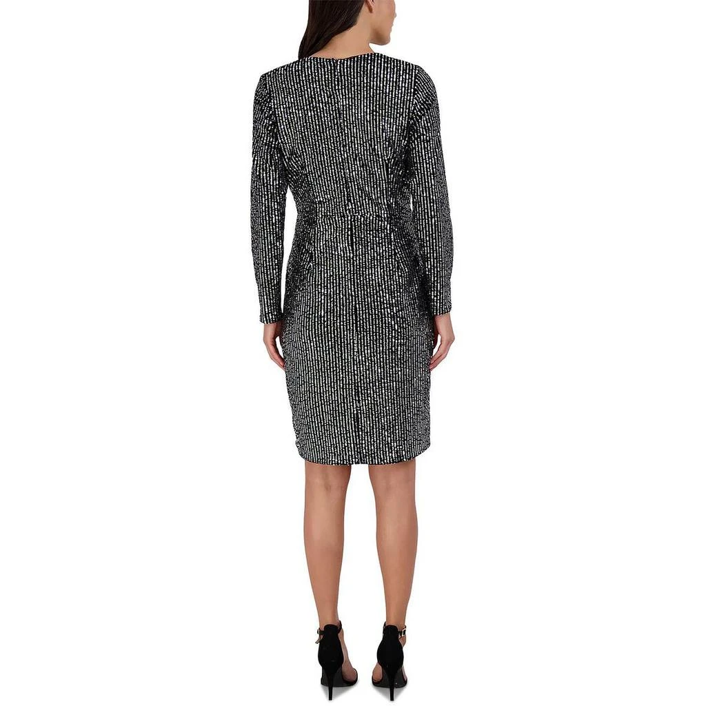 julia jordan Womens Velvet Sequined Cocktail and Party Dress 1