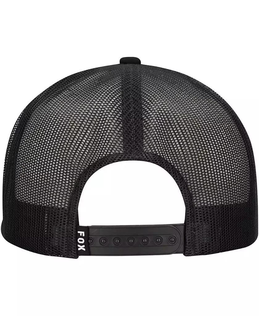 Fox Men's Black Fox Racing Race Crew Trucker Snapback Hat 2