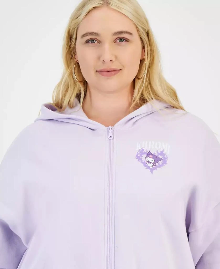 Shop Trendy Plus Size Kuromi Graphic Hoodie on Sale at BeyondStyle