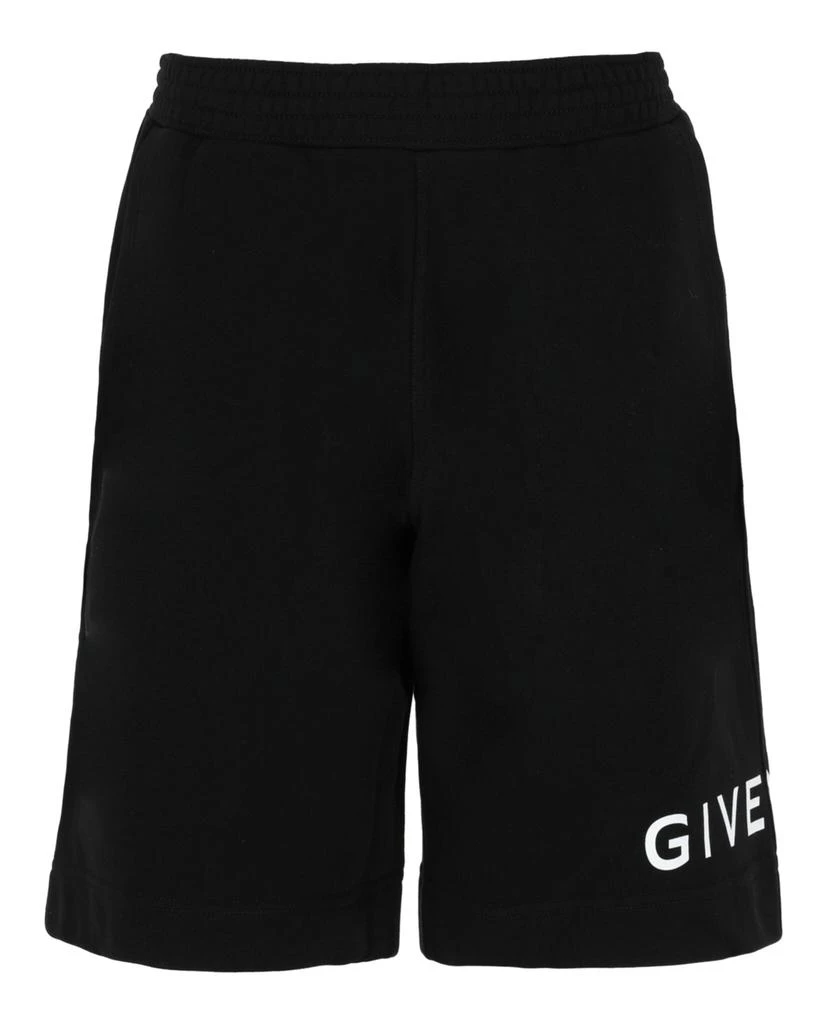 Givenchy Logo Print Boxy Fit Shorts