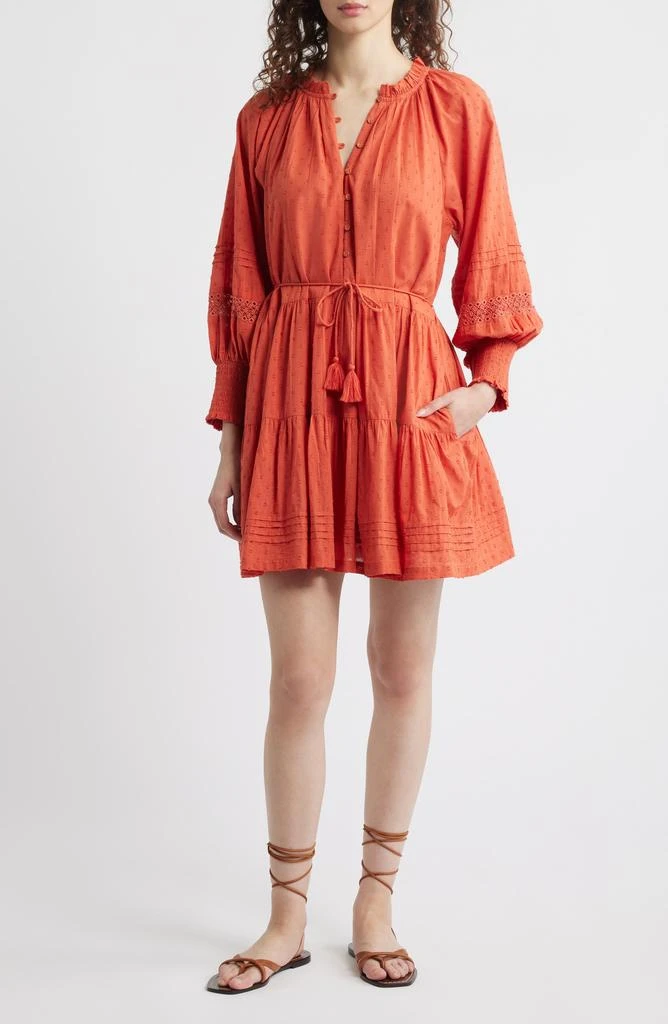 Meadow Long Sleeve Organic Cotton Dobby Dress  On Sale Now with Up to 77%  Off | Discover Exclusive Deals & Savings at BeyondStyle  Authentic Cleobella  dresses|female|dress|clothing|women with Limited-Time Discounts, Free