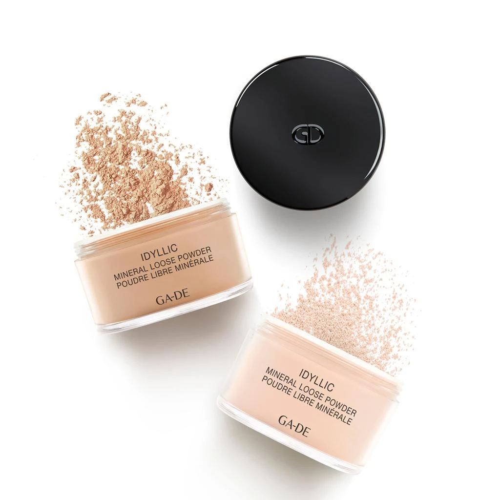 GA-DE Idyllic Mineral Loose Powder - 100 Nude Nude by  for Women - 0.88 oz Powder 5