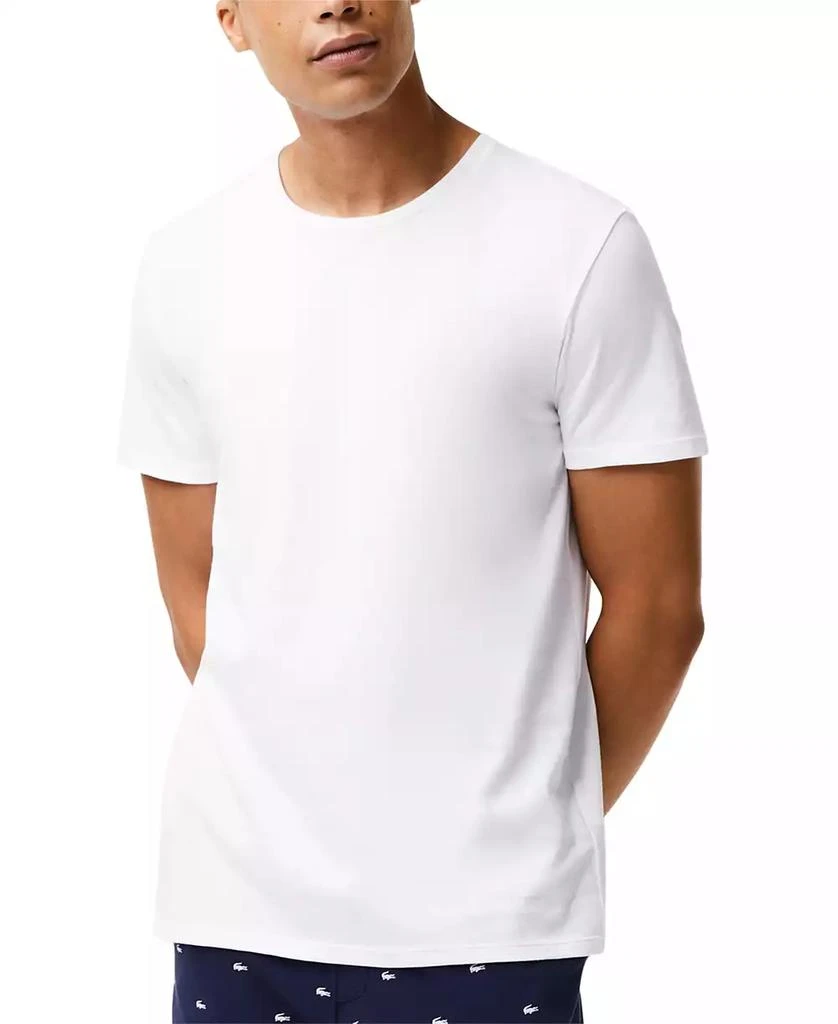 Lacoste Men's 3-Pack Essential Cotton Crew Neck Regular Fit Undershirts 6