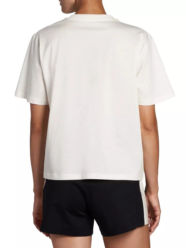 Moncler Logo Cotton-Blend Short-Sleeve T-Shirt 5