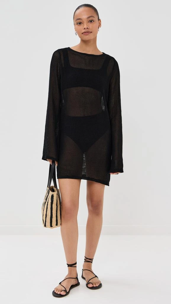 LE BOP Biarritz Long Sleeve Mini Coverup 4