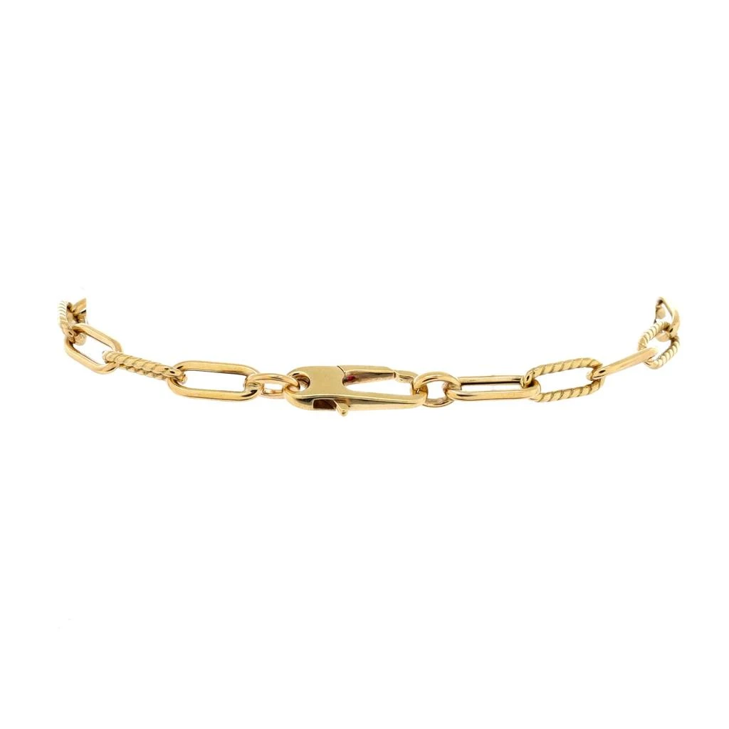 Roberto Coin Chain Link Bracelet 18K Yellow Gold 2