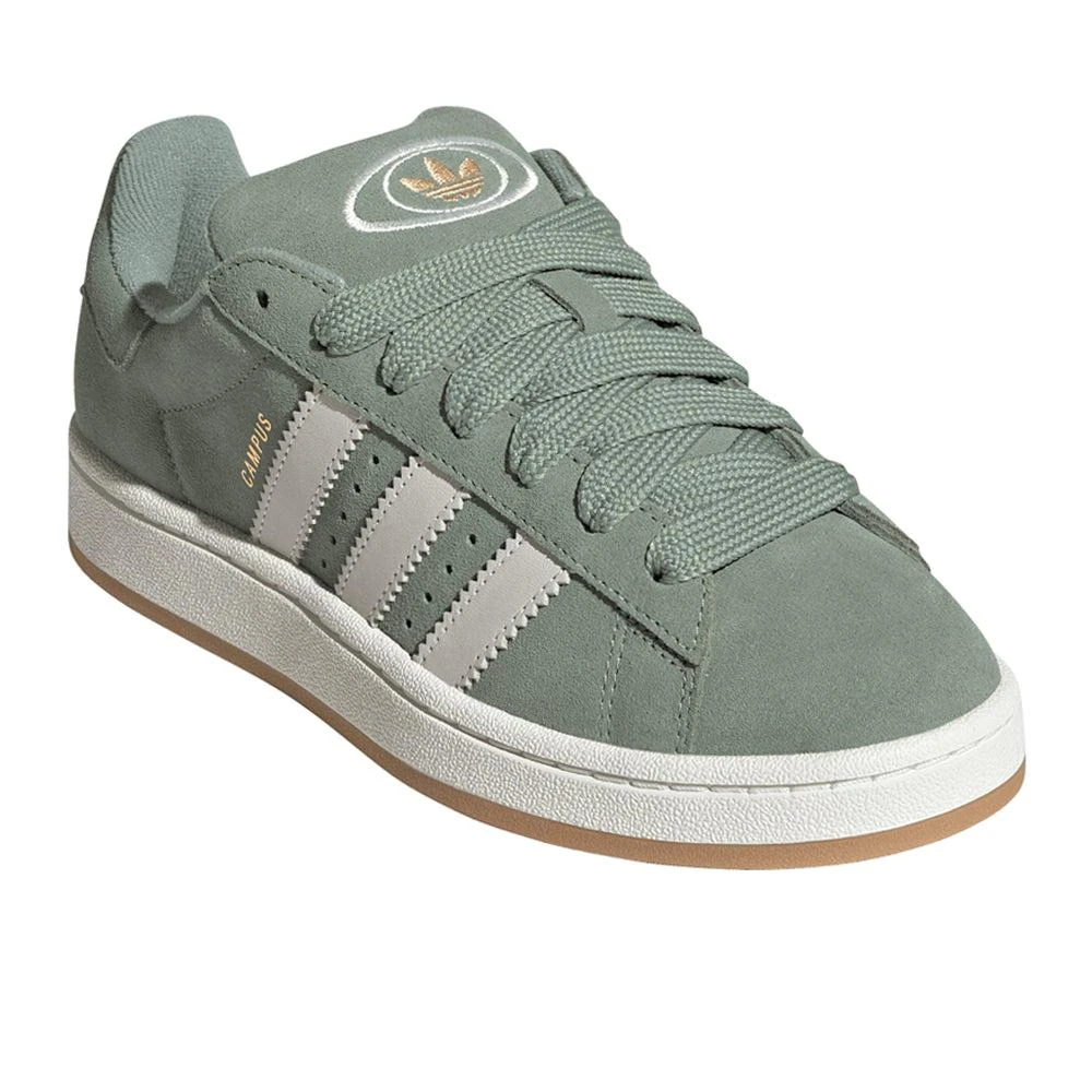 adidas gazelle silver green womens adidas Women's Campus 00s Shoes, Size 11, BLACK/OFF White main image 1