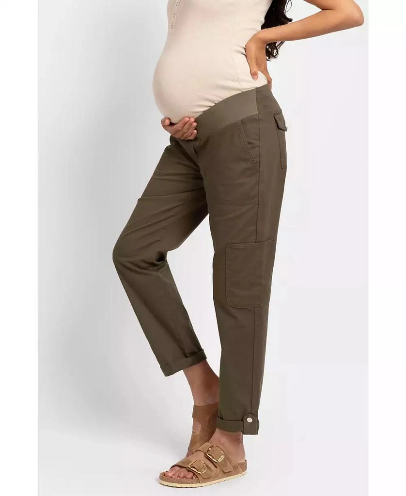 Seraphine Women's Under-Belly Cargo Maternity Pants 5