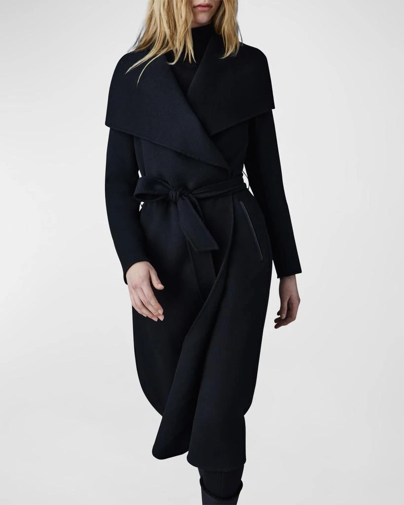 Mackage Mai Wool Belted Wrap Coat 3
