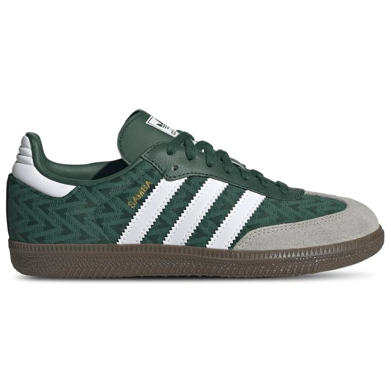 adidas gazelle silver green womens Kid's Originals Samba OG Grade School main image 0