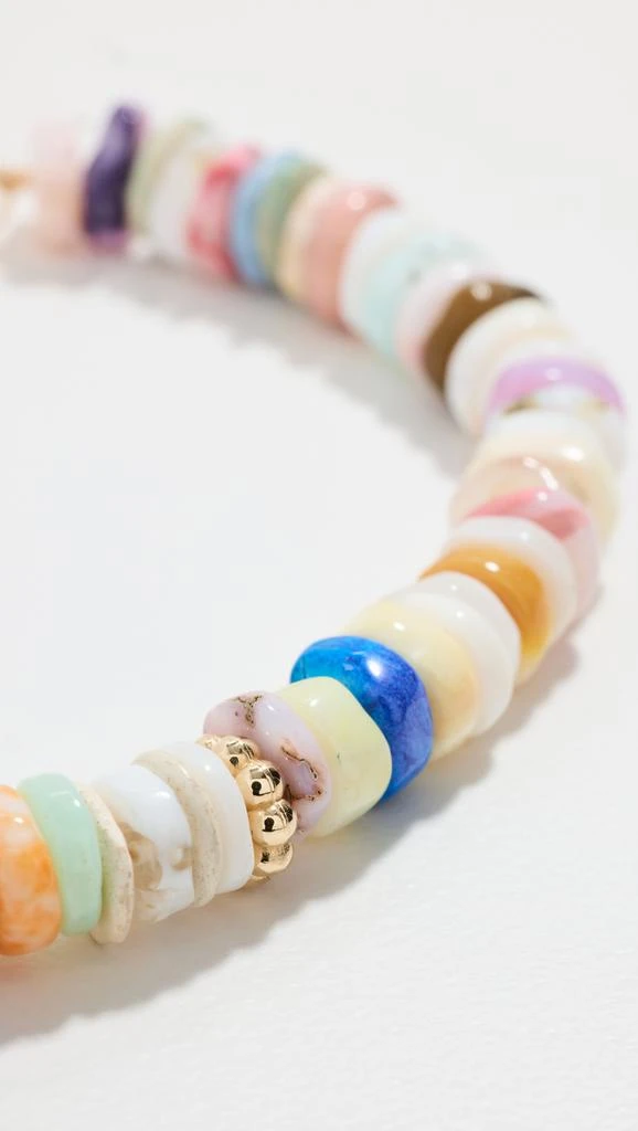 Zoe Chicco 14k Light Tone Mixed Color Opal Beads Bracelet 4