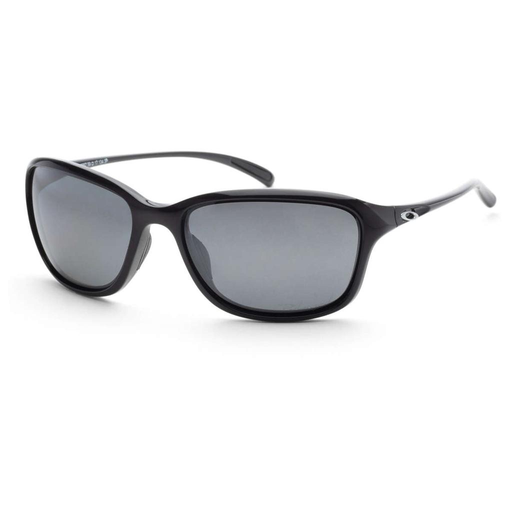 Oakley Oakley She's Unstoppable Women's Black Butterfly Polarized Sunglasses