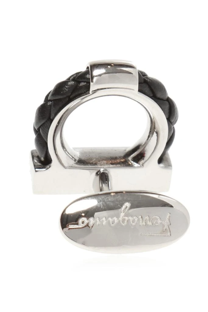 Salvatore Ferragamo ‘Gancini’ cuff links 3